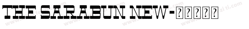 the sarabun new字体转换